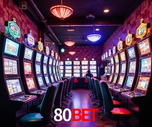 Interface moderna da plataforma 80Bet